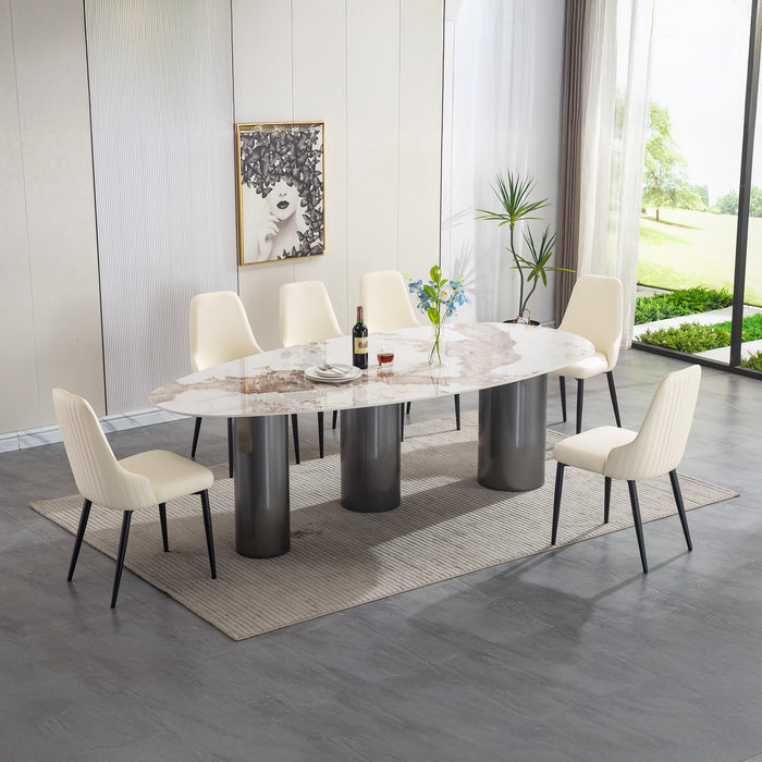 Sintered Stone Dining Table, ND696