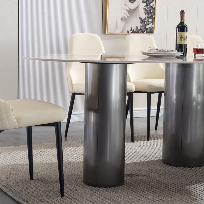 Sintered Stone Dining Table, ND696