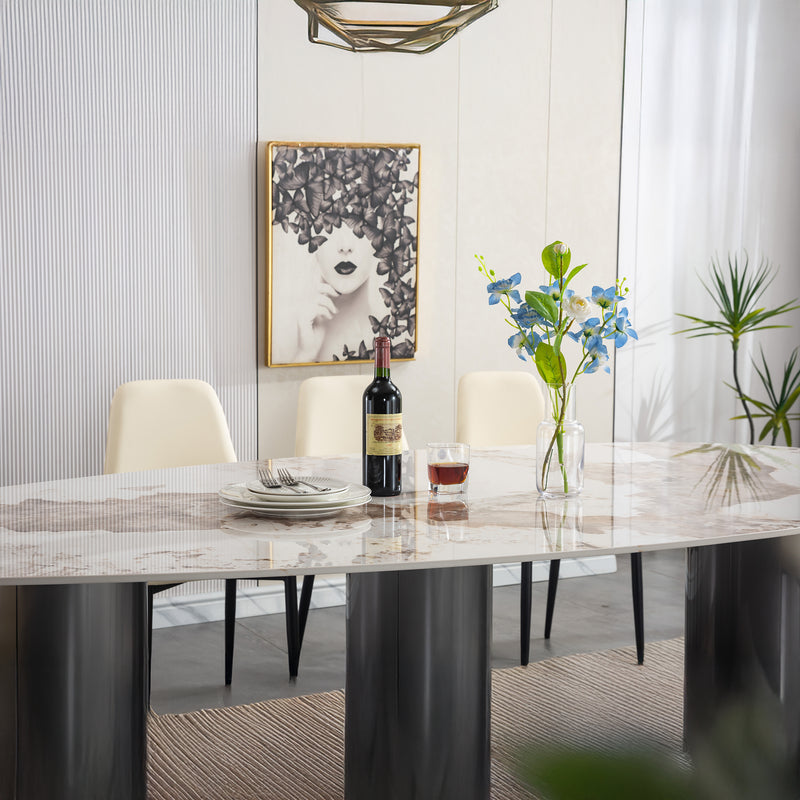 Nordic Sintered Stone Dining Table