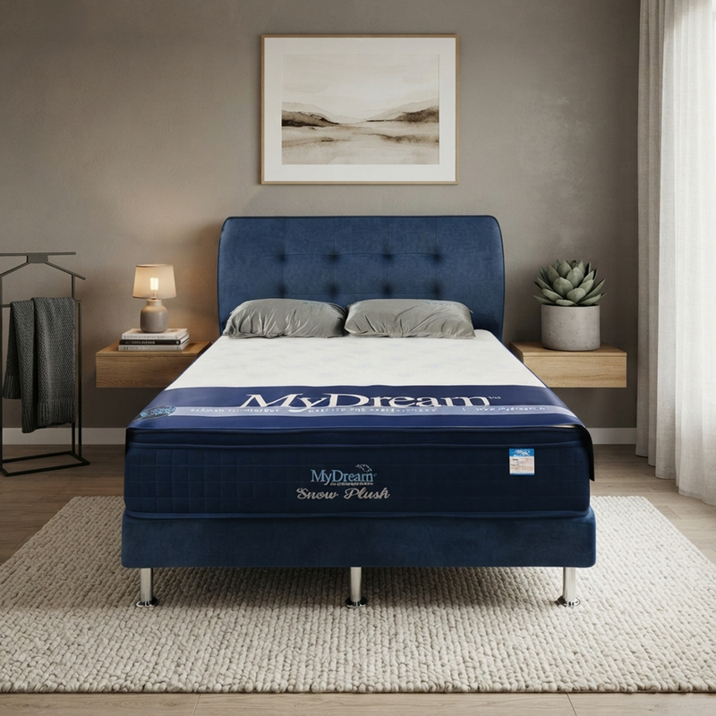 Megan Upholstered Bedframe, Fabric