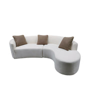 Nevada Curved Sofa, Fabric - Novena Furniture Singapore