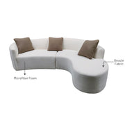 Nevada Curved Sofa, Fabric - Novena Furniture Singapore