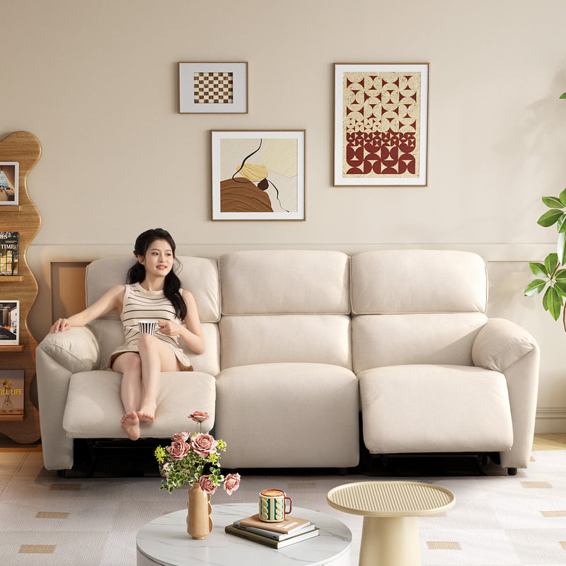 Nino 3 Seater Electric Incliner Sofa, Fabric - Novena Furniture Singapore