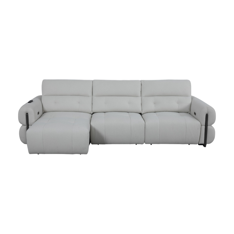 Ophelia 3.5 Seater Elec-Recliner Sofa, Fabric