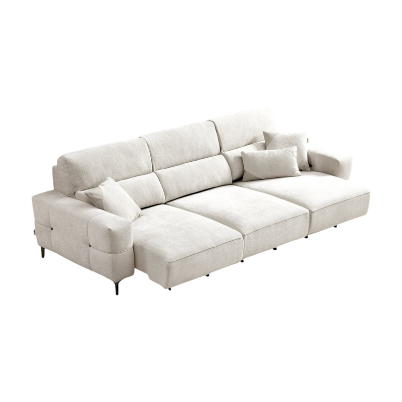 Oscar 3.5 Seater Elec-Slider Sofa, Fabric