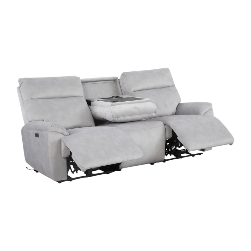 Oslo 3 Seater Electric Recliner Sofa, Fabric