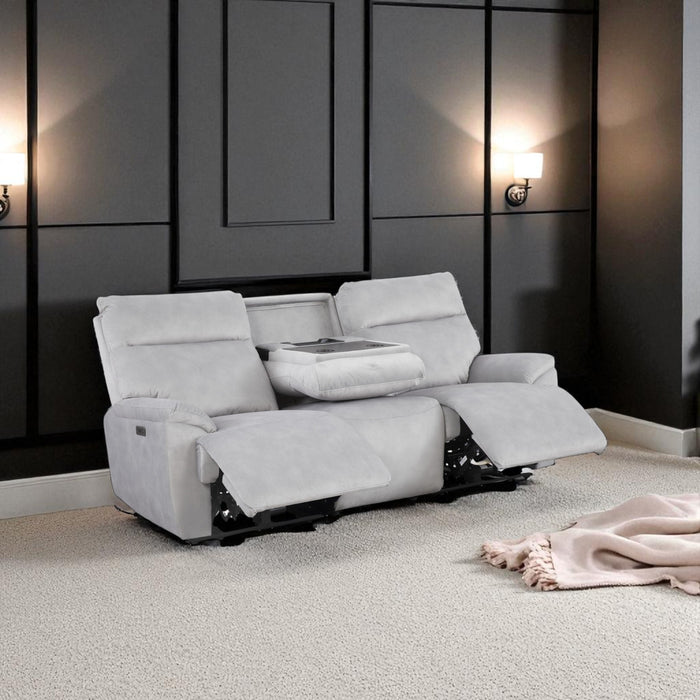 Oslo 3 Seater Electric Recliner Sofa, Fabric