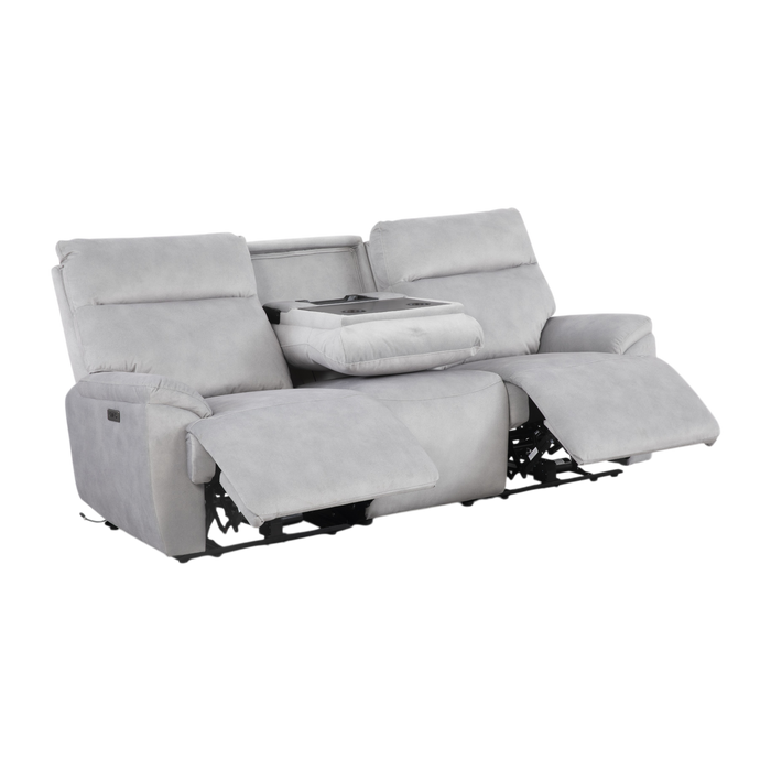 Oslo 3 Seater Electric Recliner Sofa, Fabric