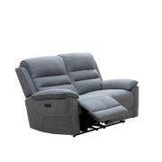 Ouran 2 Seater Electric Recliner Sofa, Fabric - Novena Furniture Singapore