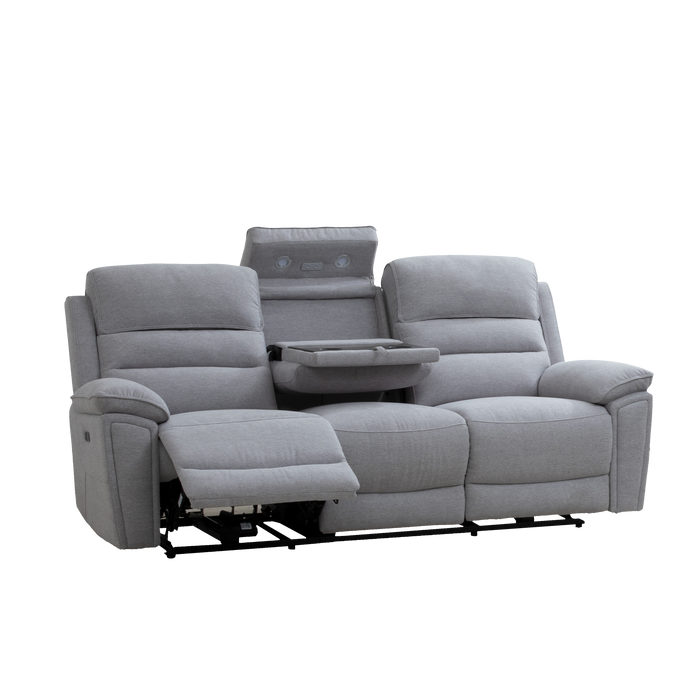 Ouran 3 Seater Electric Recliner Sofa, Fabric - Novena Furniture Singapore
