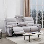 Ouran 3 Seater Electric Recliner Sofa, Fabric - Novena Furniture Singapore