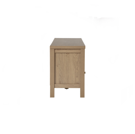 Oxford II 1.8m TV Cabinet, Wood - Oak - Novena Furniture Singapore