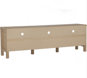 Oxford II 1.8m TV Cabinet, Wood - Oak - Novena Furniture Singapore