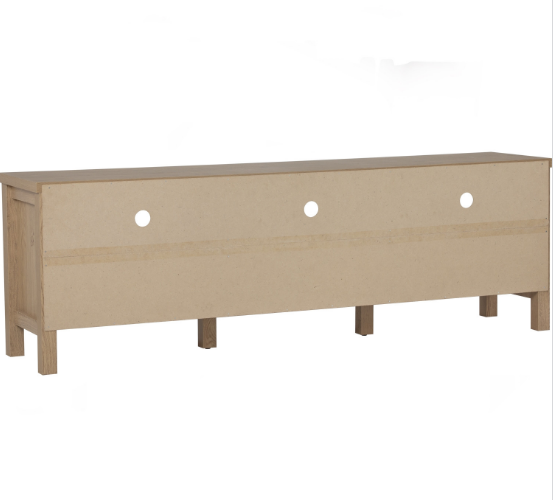 Oxford II 1.8m TV Cabinet, Wood - Oak - Novena Furniture Singapore