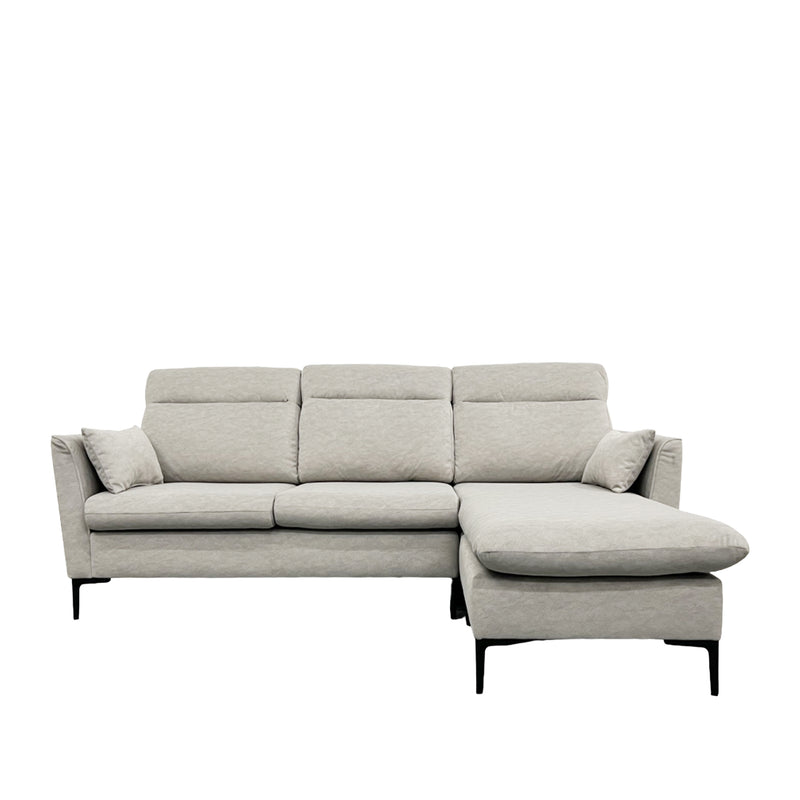 Reina L-Shaped Sofa, Fabric - Novena Furniture Singapore
