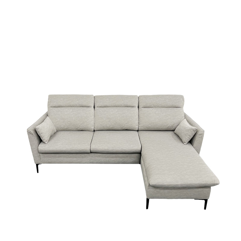 Reina L-Shaped Sofa, Fabric - Novena Furniture Singapore