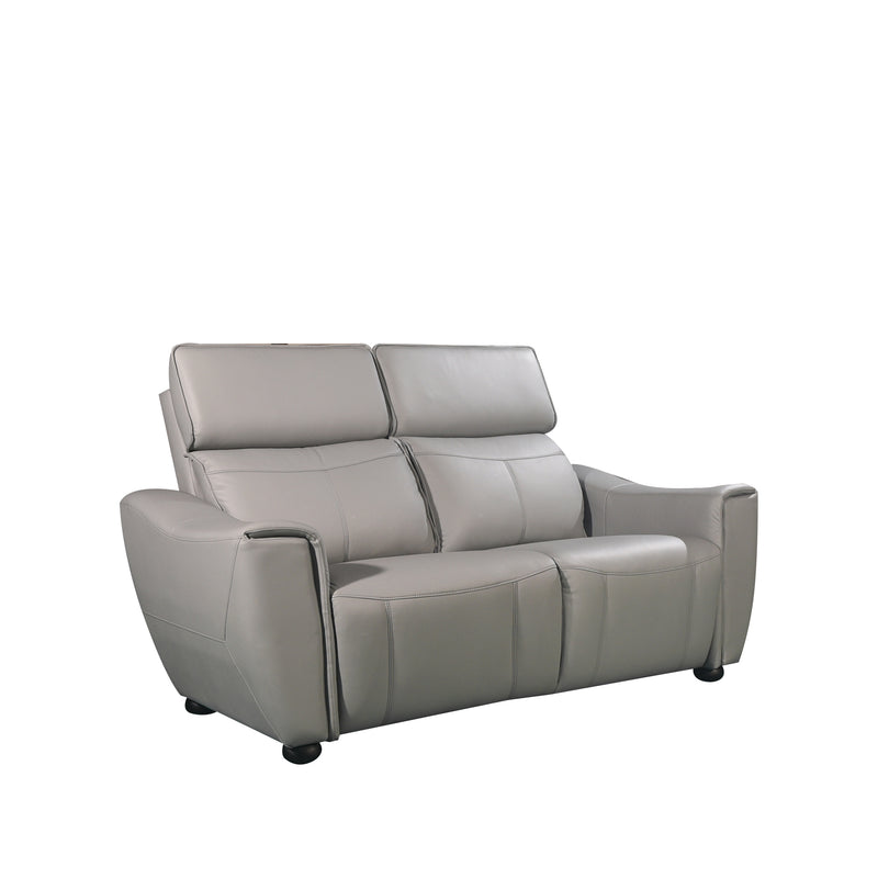 Roberto 2 Seater Sofa, Half Leather - Novena Furniture Singapore