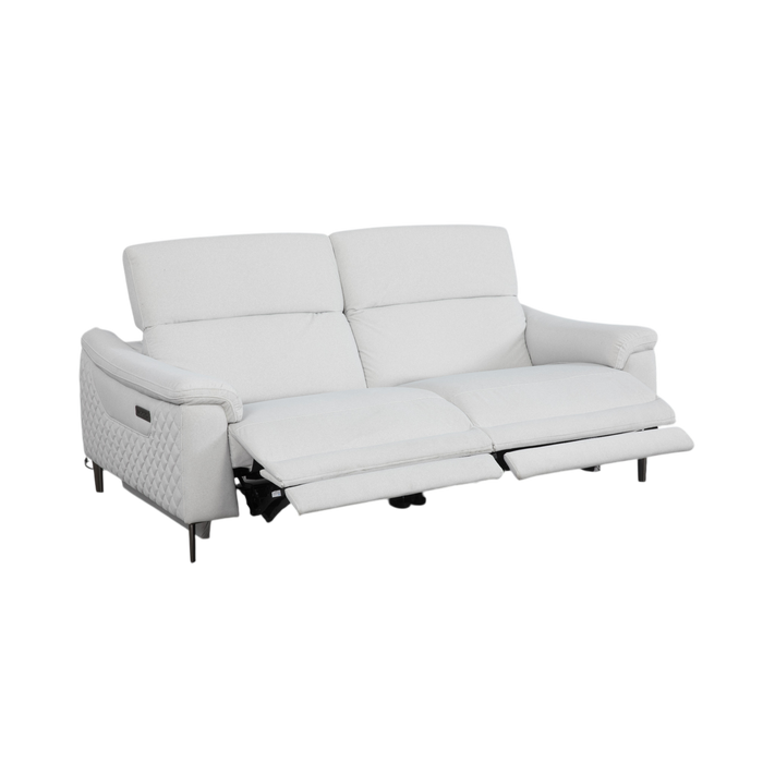 Sara 2 Seater Electric Recliner Sofa, Fabric