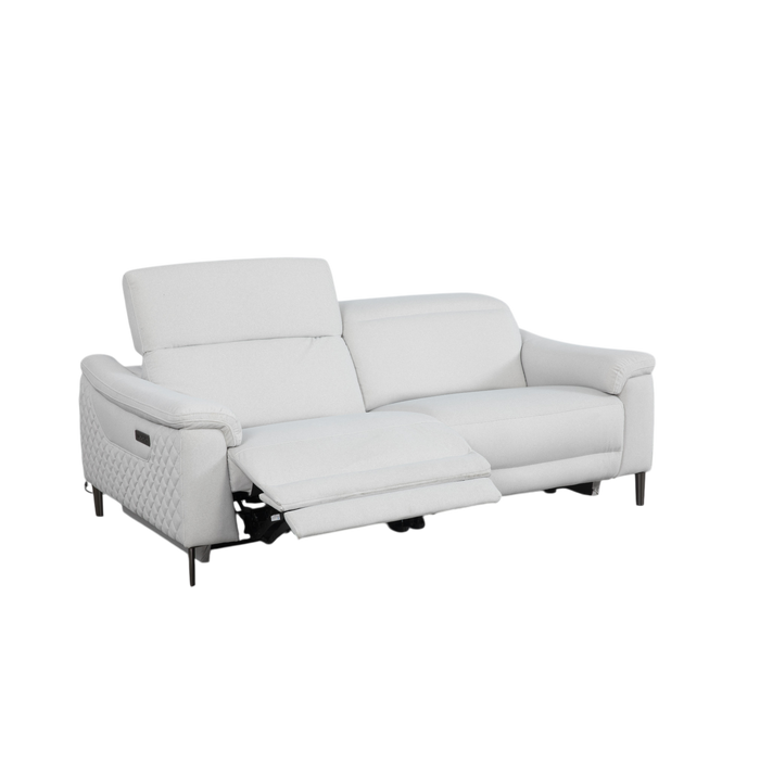 Sara 2 Seater Electric Recliner Sofa, Fabric