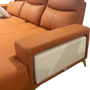 Suzi L-Shaped Sofa, Water Repellent Fabric - Novena Furniture Singapore