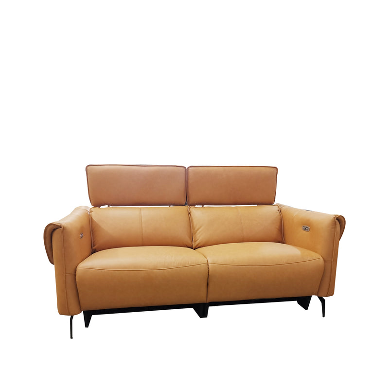 Vista 2 Seater Electric Incliner Sofa, Half Leather - Novena Furniture Singapore