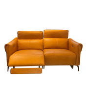 Vista 2 Seater Electric Incliner Sofa, Half Leather - Novena Furniture Singapore