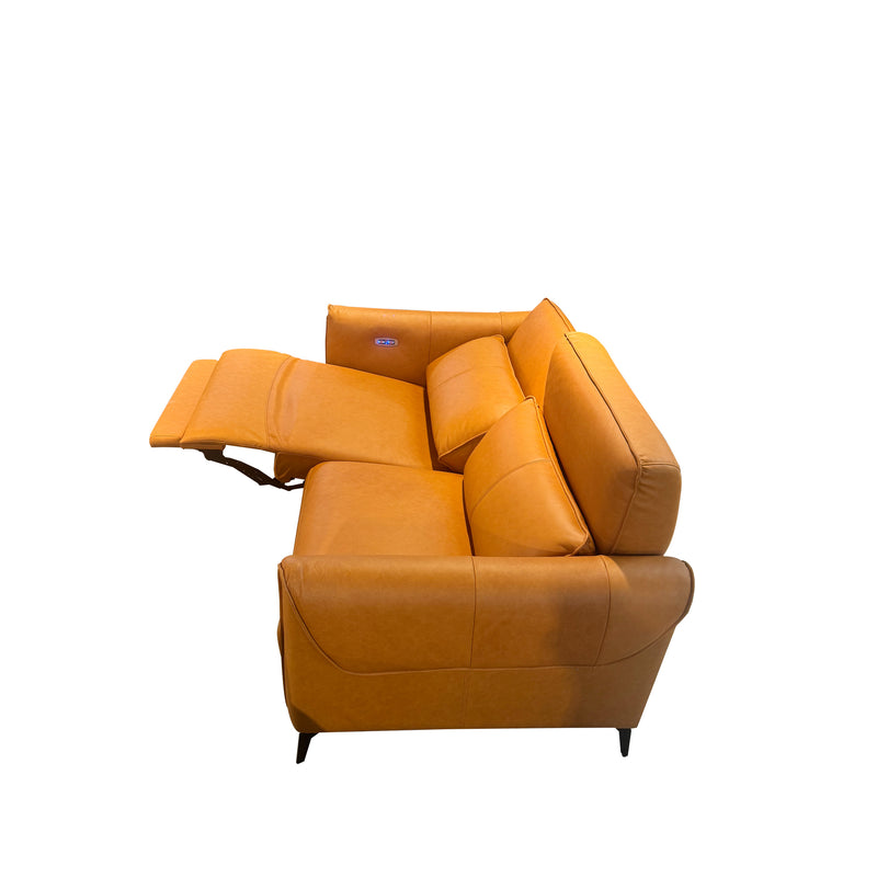 Vista 2 Seater Electric Incliner Sofa, Half Leather - Novena Furniture Singapore