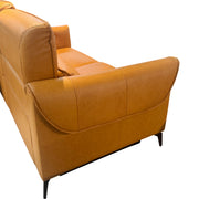 Vista 2 Seater Electric Incliner Sofa, Half Leather - Novena Furniture Singapore