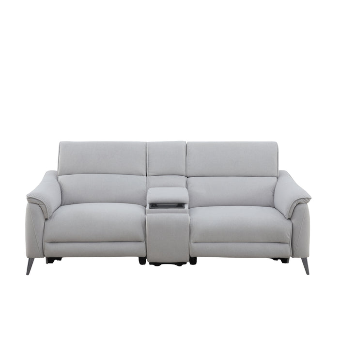 Xander 2.5 Seater Electric Recliner Sofa with Console Box, Fabric