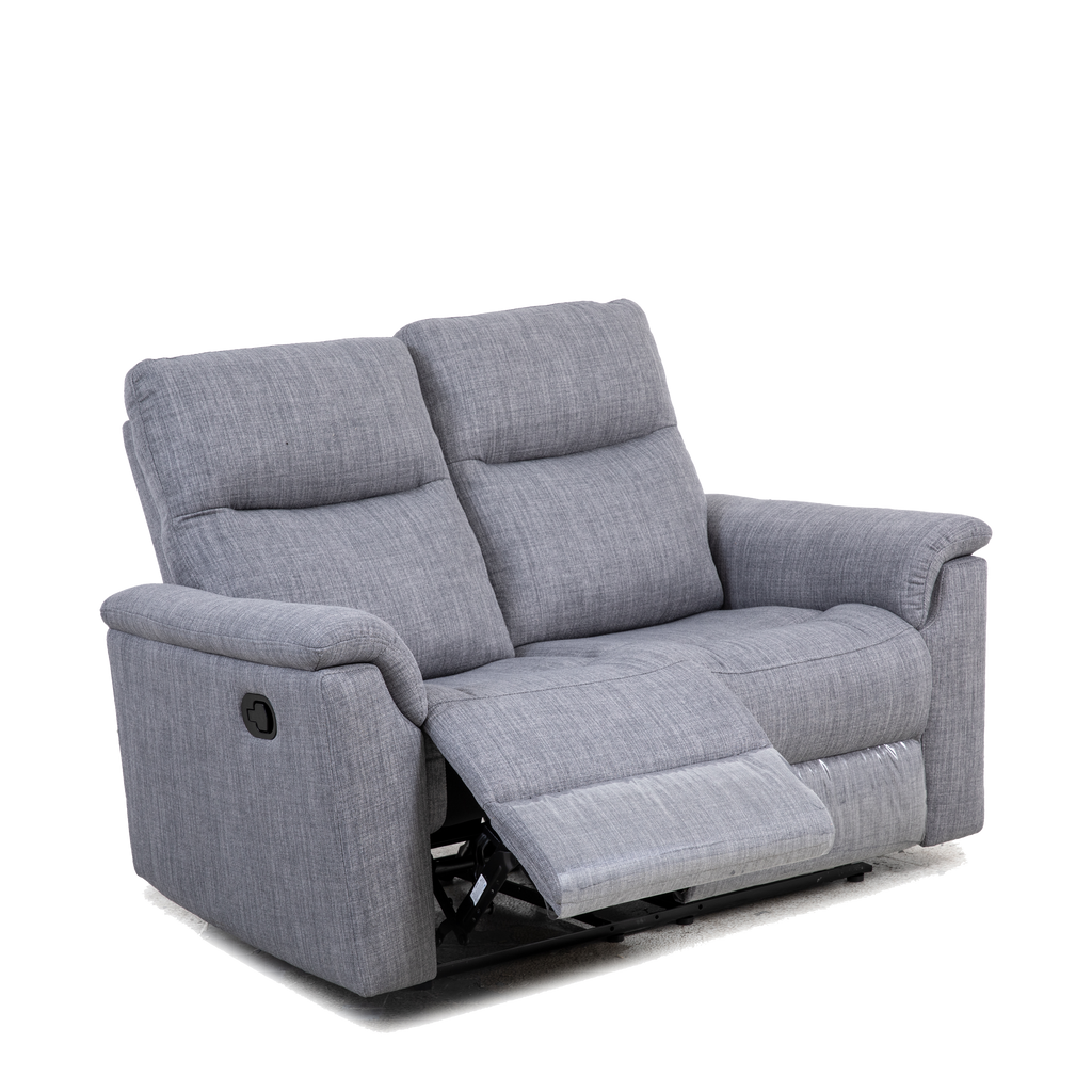 Zayn 2 Seater Recliner Sofa, Fabric Novena Furniture Singapore