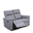 Zayn 2 Seater Recliner Sofa, Fabric - Novena Furniture Singapore