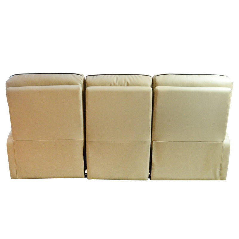 [PROMO] Apollos 3 Seater Recliner Sofa, Half Leather - Novena Furniture Singapore