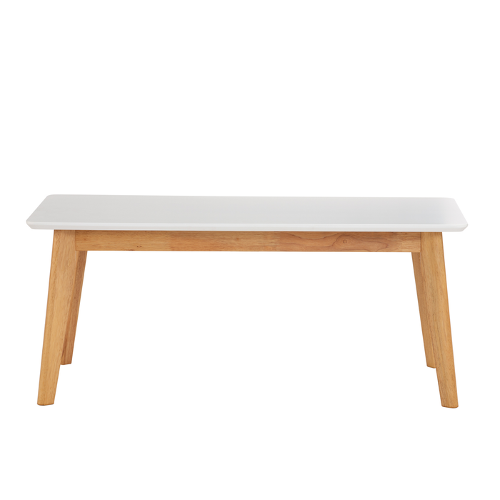 Aimon Coffee Table, Solid Wood with MDF Top - Novena Furniture Singapore