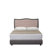 Antoinette Upholstered Bed - Novena Furniture Singapore