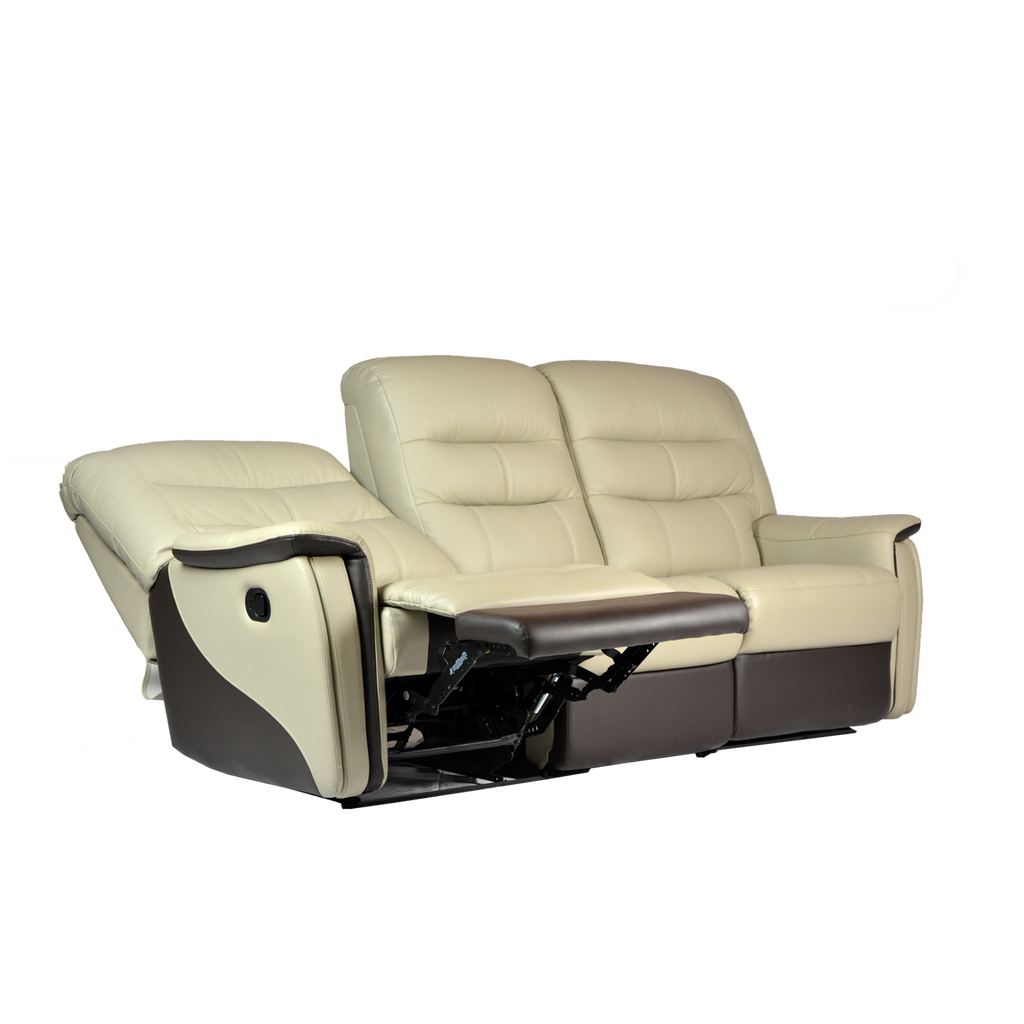 Avim 3 Seater Recliner Sofa Half