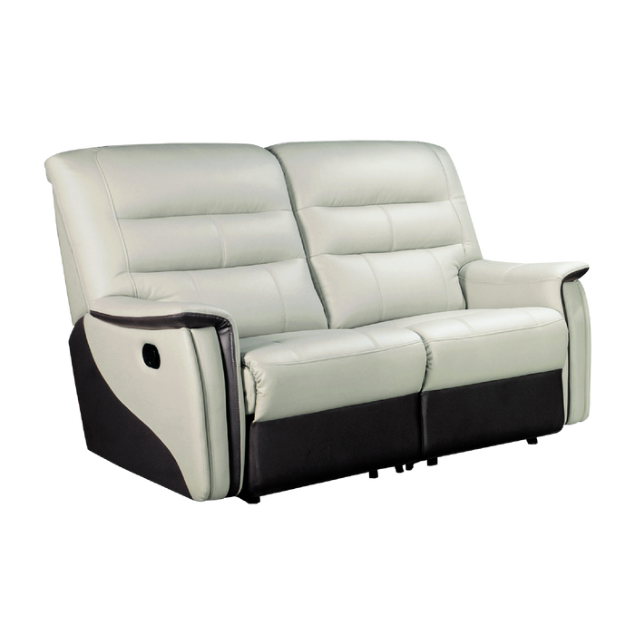 Avim 2 Seater Recliner Sofa, Half Leather - Novena Furniture Singapore