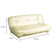 Bliss 2 Seater Sofabed, Synthetic Leather - Novena Furniture Singapore