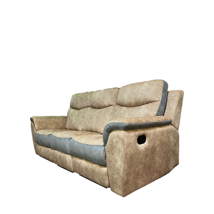 Chelsea 3 Seater Recliner Sofa, Fabric Novena Furniture Singapore