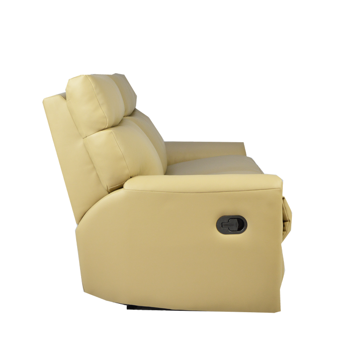 Clyde 2.5 Seater Recliner Sofa, Simulated Leather - Novena Furniture Singapore