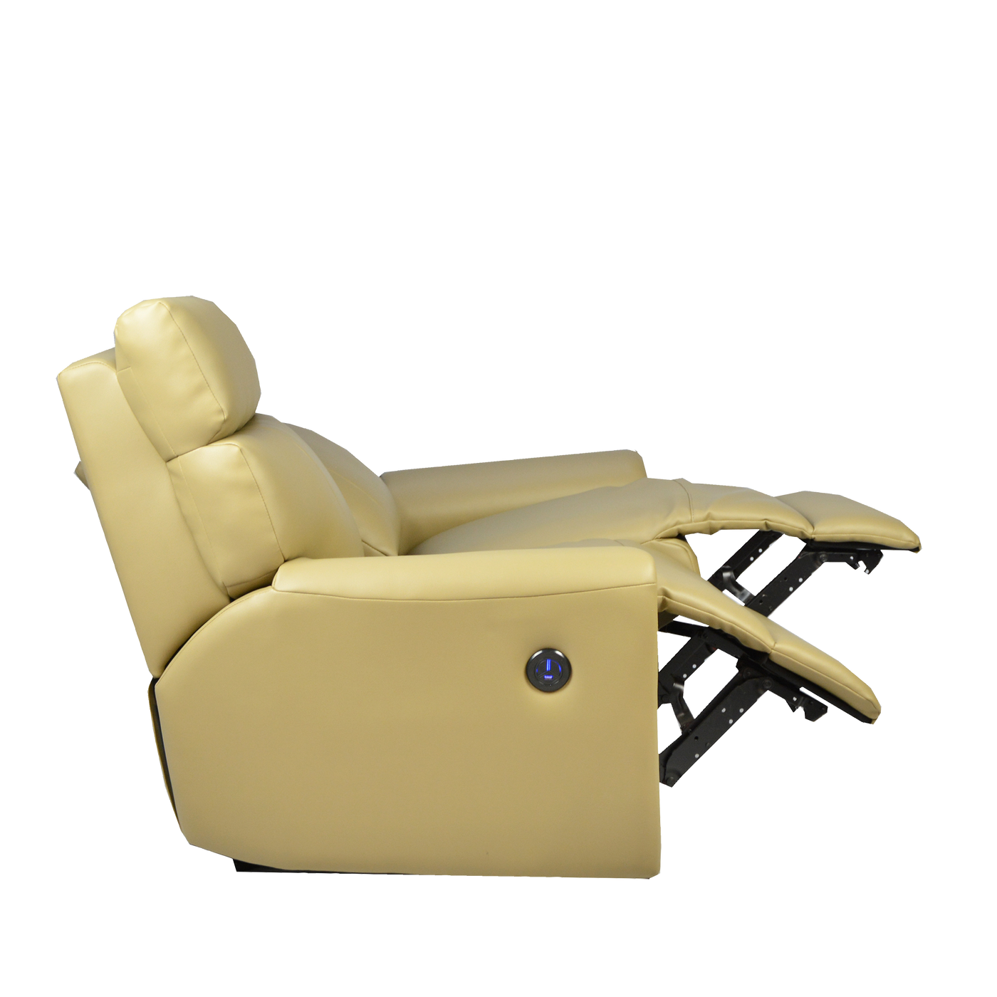 Clyde 2 Seater Electric Recliner Sofa, Simulated Leather Novena Furniture Singapore
