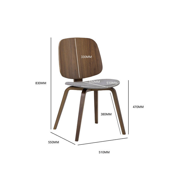 Connor Dining Chair - Novena Furniture Singapore