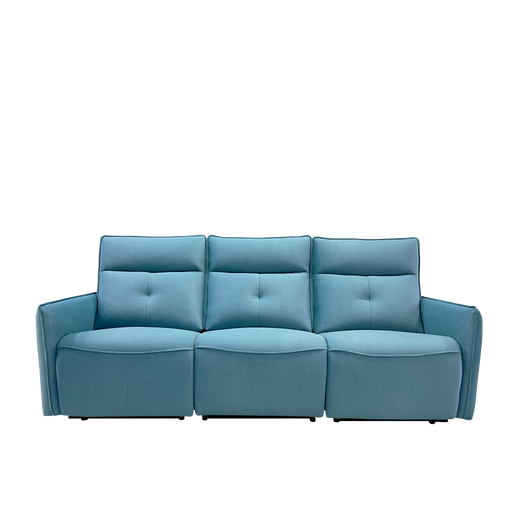 Daisy 3 Seater Recliner Sofa, Fabric - Novena Furniture Singapore
