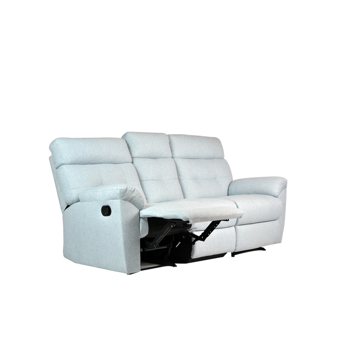 Emma 3 Seater Recliner Sofa, Fabric - Novena Furniture Singapore