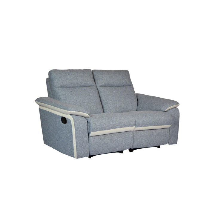 ISSAC 2 Seater Recliner Sofa, Fabric - Novena Furniture Singapore