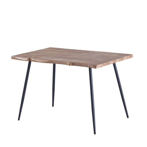 Isabel 1.2m Dining Table, Metal Legs with MDF Top - Novena Furniture Singapore