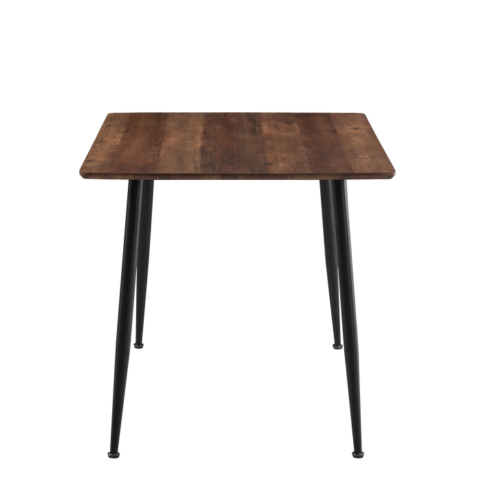 Jayden 1.2m Dining Table, Metal Legs with MDF Top - Novena Furniture Singapore