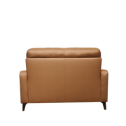 Jerome 2 Seater Sofa, Half Leather - Novena Furniture Singapore
