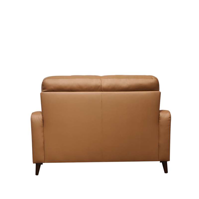 Jerome 2 Seater Sofa, Half Leather - Novena Furniture Singapore