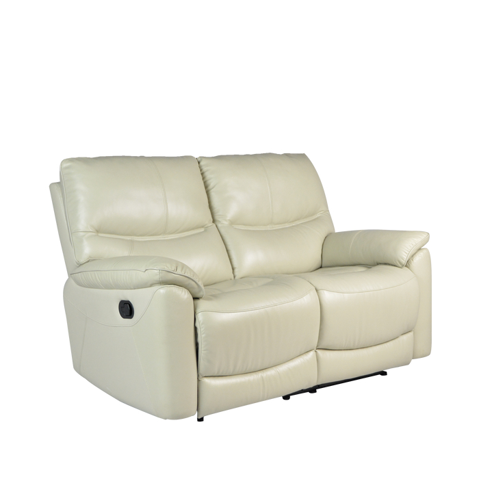 Leica 2 Seater Recliner Sofa, Half Leather - Novena Furniture Singapore