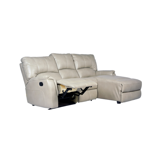 Liberty L-Shaped Recliner Sofa, Leatheraire - Novena Furniture Singapore